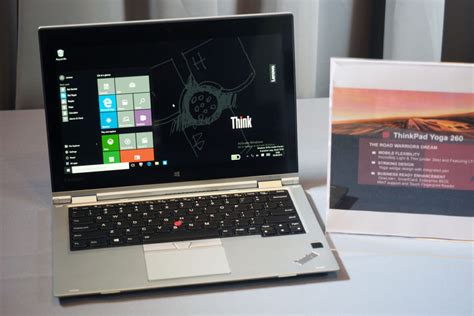 Ifa 2015 Lenovo เปิดตัว Thinkpad Yoga 260 กับ 460 รุ่น Skylake และสี