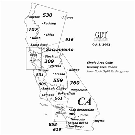 424 Area Code Map Where Is 424 Area Code In California