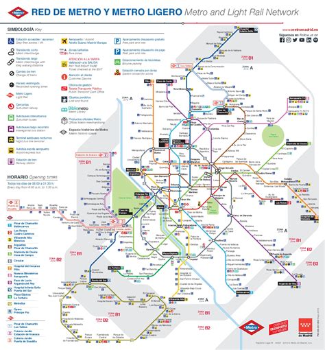 Metro De Madrid Líneas Mapas Planos Pases Y Precios