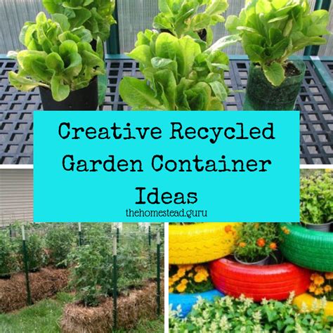 Creative Garden Container Ideas Diy And Recycled Hg