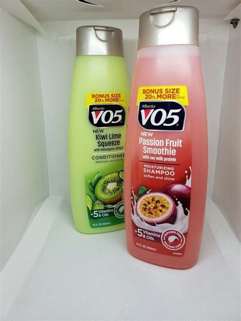 Vo5 Shampoo And Conditioner Set V05 Passion Fruit Smoothie Sulfate