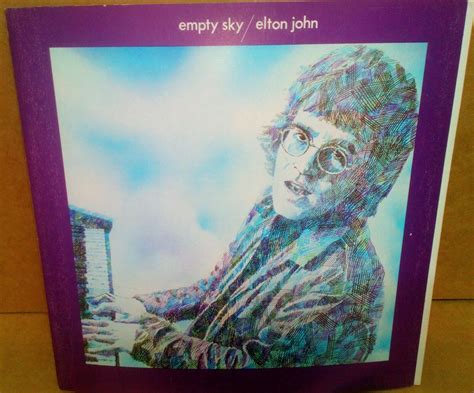 Elton John Empty Sky 1969 Uk Vinyl Lp Ex Translucent Red