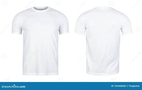 Plain White Shirt Front And Back Drbeckmann