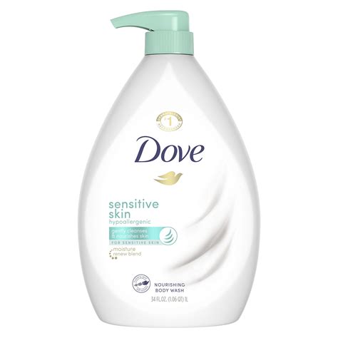 Dove Body Wash For Softer And Smoother Skin Sensitive Skin Effectively
