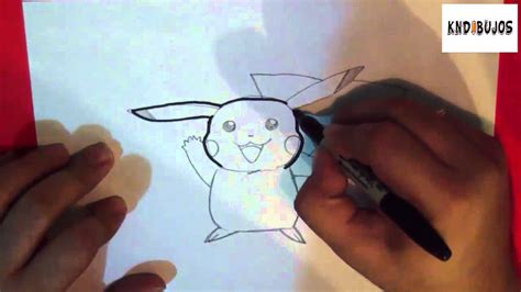 Como Dibujar A Pikachu Paso A Paso Pikachu Pokemon How To Draw
