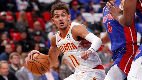 Nba Trae Young Scores 38 Points To Lead Hawks Past Pistons