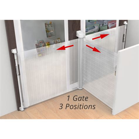 Callowesse Omni Retractable Stair Gate 0 140cm Baby Safety Gate