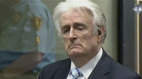 Radovan Karadzic Jailed For Bosnia War Genocide Bbc News