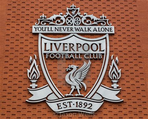 This big and bold image depicts the red and proud emblem of english football team, liverpool fc. Liverpool FC club crest - License, download or print for £ ...