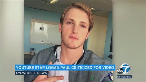 Logan Paul Apologizes For Sharing Youtube Video Of Apparent Suicide