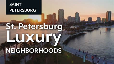 Tampa Bay Luxury Neighborhoods - St. Petersburg - YouTube
