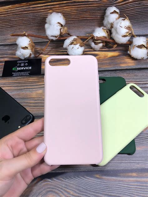 Купить Чехол Iphone 7 Plus 8 Plus Silicone Case Pink Sand в магазине