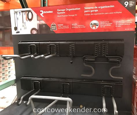 Versatile, fully adjustable and expandable, these garage organization systems let you easily determine the whereabouts of your belongings and adjust them as your needs change. Richelieu 9-piece Garage Organization System | Costco ...