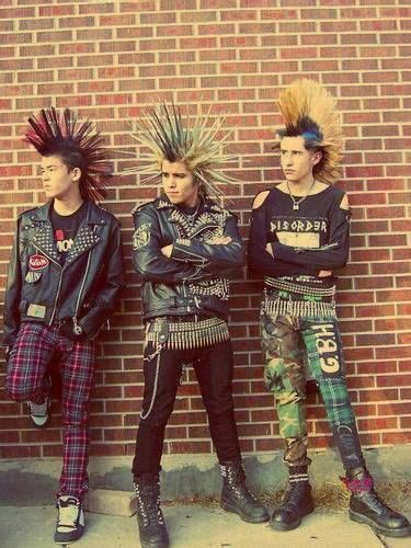 Mens The 1970s Punk Scene Punk Costume 80s Punk Fashion Punk Fashion