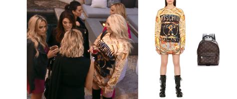 Real Housewives Of Beverly Hills Season 8 Episode 12 Erika Girardi`s Moschino Dress And