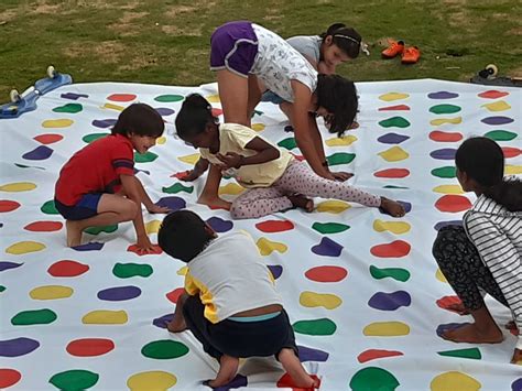 Birthday Party Games Giant Twister For Rent In Bangalore