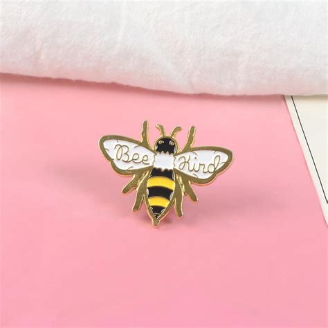 Honey Bee Enamel Pin Bee Enamel Pin Tiny Bee Pin Bee Pin Etsy Bee Kind Pin Jewelry