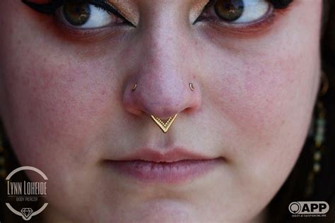 Fresh Septum And Paired Nostrils With Junipurr From Lynn At Icon R