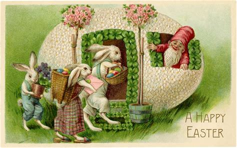 Vintage Easter Rabbit Cute Movies Teens
