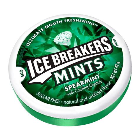 Purchase Ice Breakers Spearmint Mints Sugar Free 42g Online At