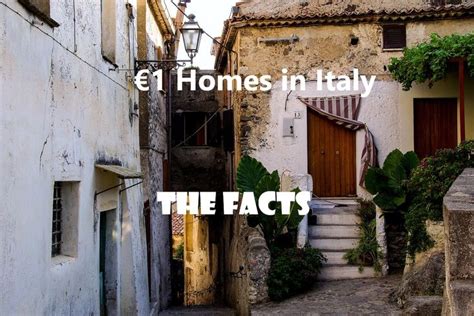 1 Euro Houses In Italy In 2024 Houses In Italy House In Italy