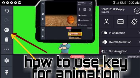 Kinemaster Tutorial For Animation And How To Use Key Icon Easy Way