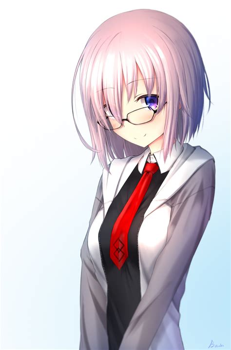 Popular Short Hair Anime Girl With Glasses