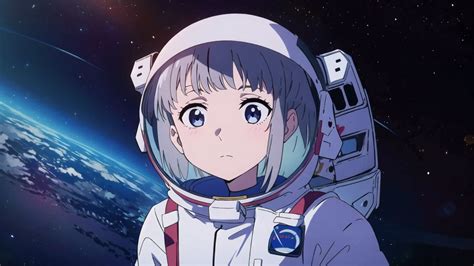 Wallpaper Girl Astronaut Spacesuit Space Anime Hd Picture Image