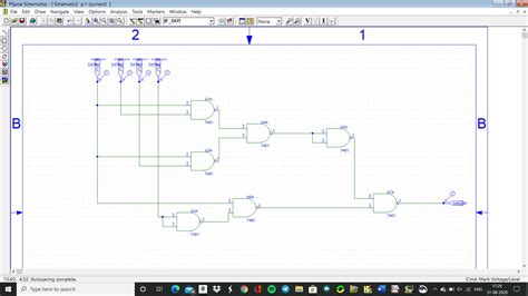 Pspice Software Simulation Result Of Boolean Circuit Not As Expected