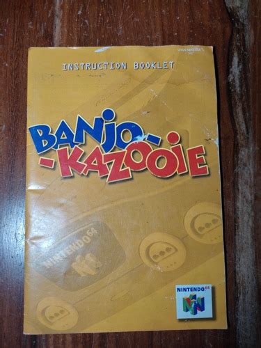 Banjo Kazooie Manual Meses Sin Intereses