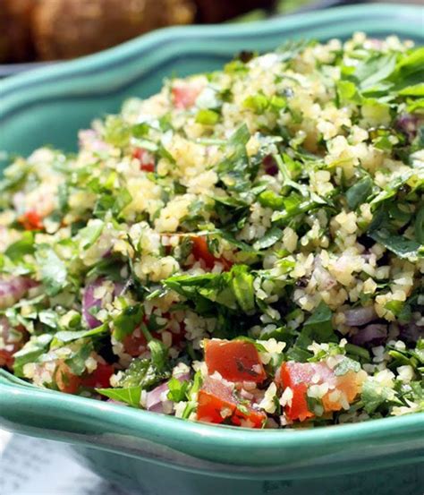 Bulgur Tabbouleh Salad Recipe Eatwell101