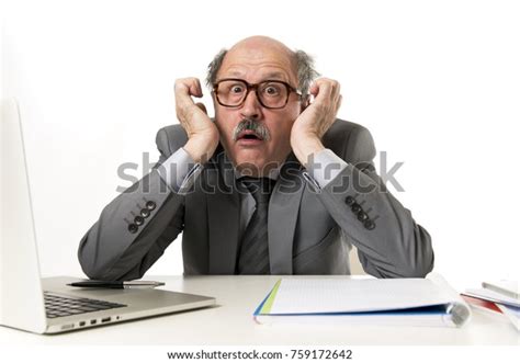 Senior Mature Business Man Bald Head Stock Photo 759172642 Shutterstock