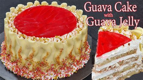 Bakery Style Cake Recipe At Home Eggless Guava Cake Recipe Youtube