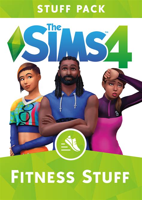 The Sims 4 Fitness Stuff Official Logo Box Art And Renders Simsvip