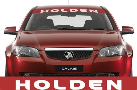 Holden Racing Replica Sun Visor Sticker
