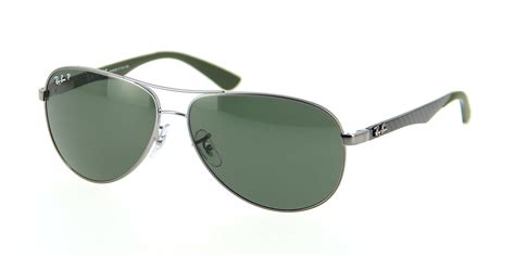 Sunglasses Ray Ban Rb 8313 004n5 Carbon Fibre 6113 Man Gun Aviator Frames Full Frame Glasses
