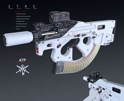 Artstation Concept Weapons Portfolio