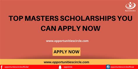 Top Masters Scholarships For International Students 2023 2024