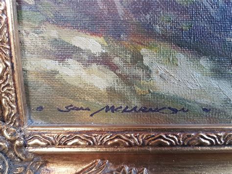 Antiques Atlas Oil Painting By Artist Sam Mclarnon