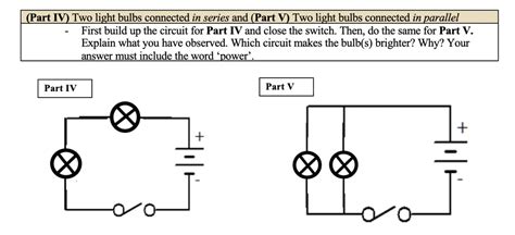 Why Are The Light Bulbs In A Parallel Circuit Brighter Than Series