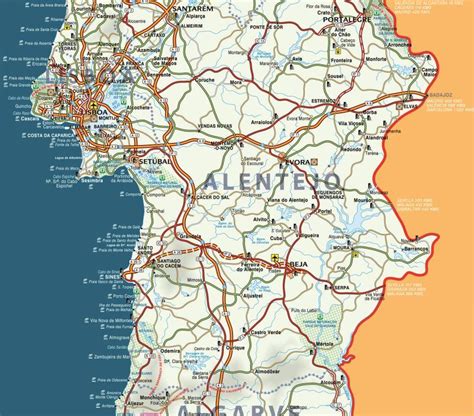 Alentejo Map