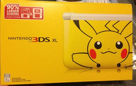 3ds Xl Pikachu Edition 3ds Xl Nintendo 3ds Xl Nintendo 3ds