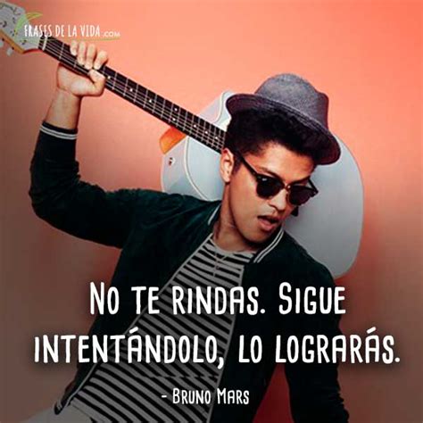 30 Frases De Bruno Mars El Músico Brillante Y De éxito Con Imágenes