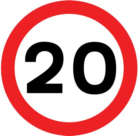 Speed Limit Signs Road And Traffic Signs In The Uk