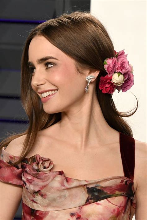Beverly Hills Ca February Lily Collins Attends The Vanity