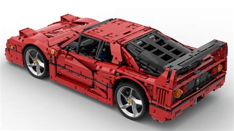 Lego Moc 42143 Ferrari F40 18 Alternate Build By Timtimgo