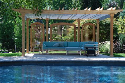 Pergolas have long been popular additions to a home because they add style and character to the outdoor living space. Retractable Pergola Canopy in Oakville | ShadeFX Canopies
