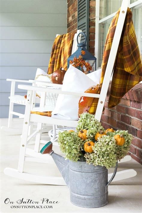 Easy Diy Fall Porch Decor Ideas On Sutton Place