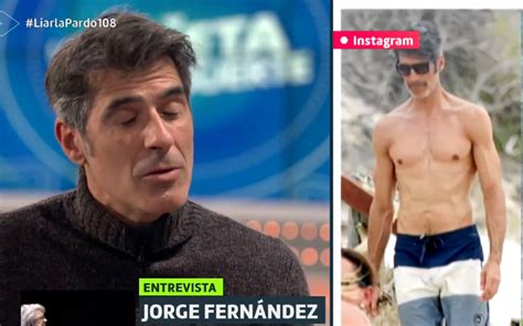 Jorge Fernández cambio físico y enfermedad Ayuno 15 horas al día