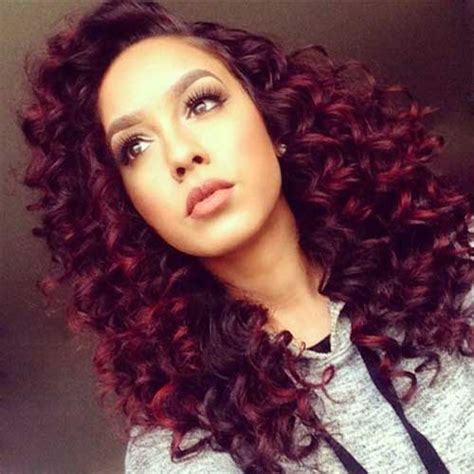 20 Long Red Curly Hair Hairstyles And Haircuts 2016 2017